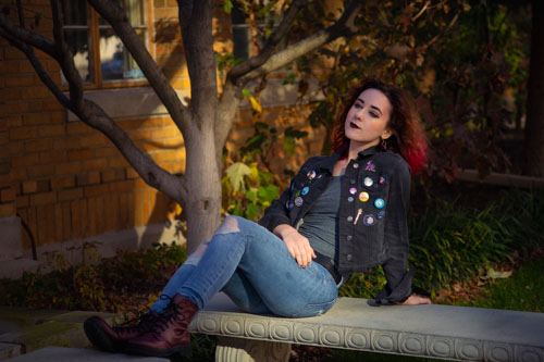 Casual outdoor lifestyle portrait - Kansas City photographer