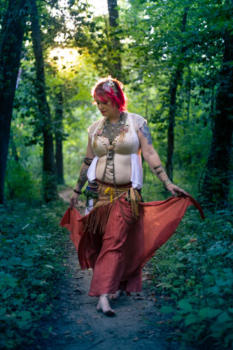 Bohemian fantasy portrait - Kansas City fine art photography